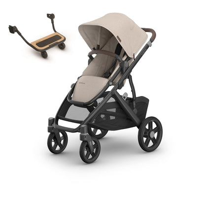 UPPAbaby VISTA V3 Stroller + PiggyBack Bundle in Ada