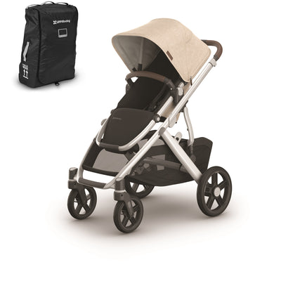 UPPAbaby VISTA V3 Stroller + Travel Bag Bundle in Declan