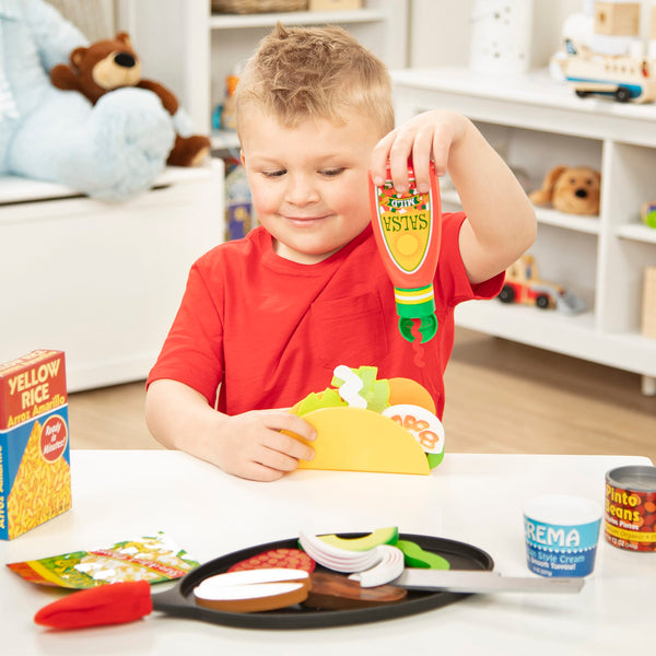 Melissa & Doug Fill & Fold Taco & Tortilla Set - Little Folks NYC