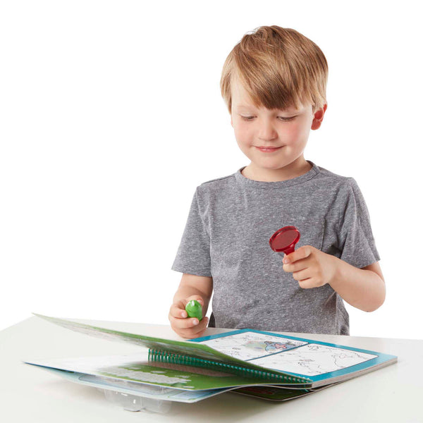 Melissa & Doug Let's Explore Deluxe Water Reveal Pad-Outdoor Adventure, Fai Finta di Giocare, 3+, Regalo per Ragazzo o Ragazza, Multicolore