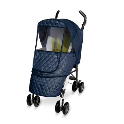 Manito Castle Alpha Stroller Weather Shield in Navy