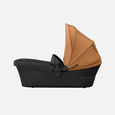 Mima Xari Max Carrycot with Camel canopy