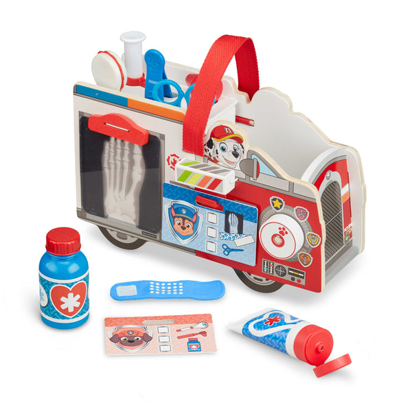 Melissa & Doug PAW Patrol Marshall's Wooden Rescue Caddy - Little