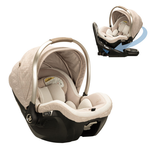 cream maxi cosi car seat Maxi-Cosi Kindred Collection Peri™ 180° Rotating Infant Car Seat