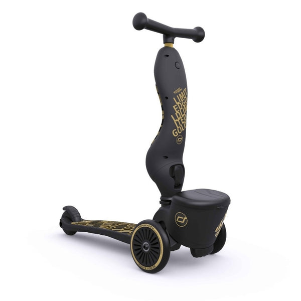超美品　scoot&ride Scoot & Ride 2-in-1 Ride-On and Stand Push Kids Scooter, for