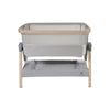 Venice Child California Dreaming Bedside Bassinet in Grey wood