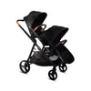 Venice Child Ventura Single to Double Sit-n-Stand Stroller & Toddler Seat- Package 3 in Midnight