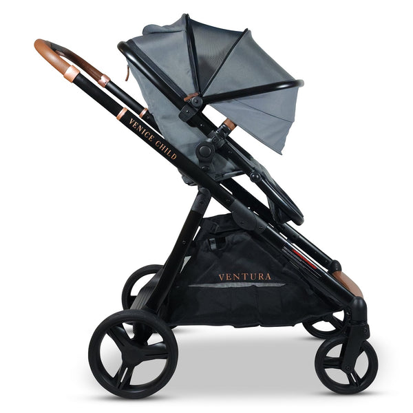 Venice Child Ventura Single to Double Sit-n-Stand Stroller