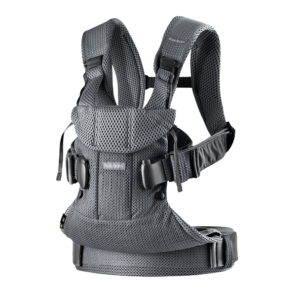BABYBJÖRN BABY CARRIER ONE AIR グレー BabyBjorn Baby Carrier One Air, 3D Mesh, Silver - Walmart.com