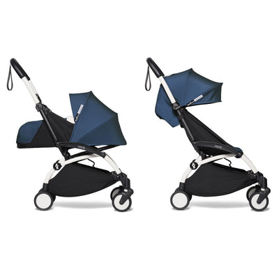 Babyzen YOYO² Complete Stroller Bundle by Air France with White Frame