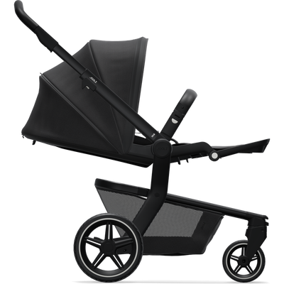 Joolz Hub+ Stroller in Brilliant Black side view