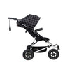 Mountain Buggy Duet V3 Double Stroller in Grid side view