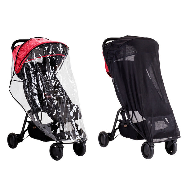jogging stroller weather cover Mountain Buggy Nano All Weather Cover Set