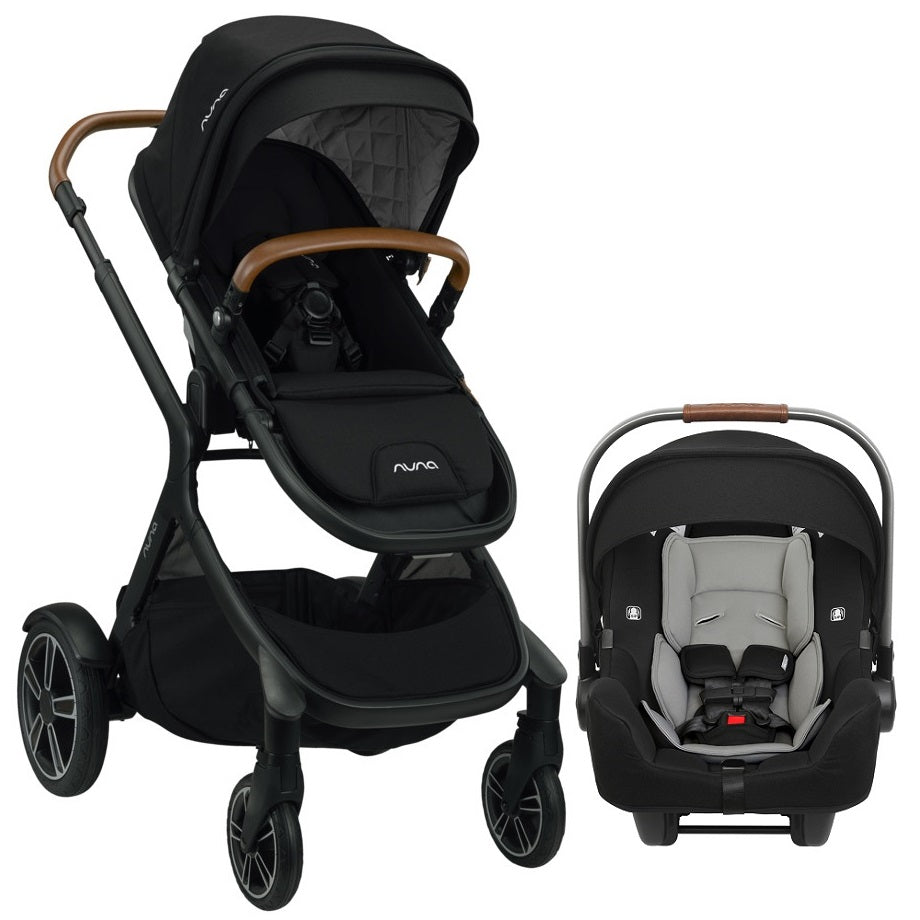 Nuna DEMI™ Grow Stroller with Magnetic Buckle + PIPA Travel System