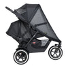 Phil&teds Voyager & Double Kit Mesh Cover 2019+ on the Voyager stroller