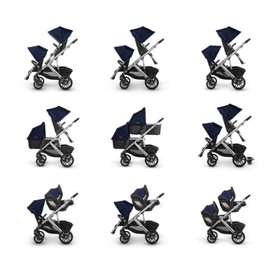 UPPAbaby VISTA Stroller multiple configurations