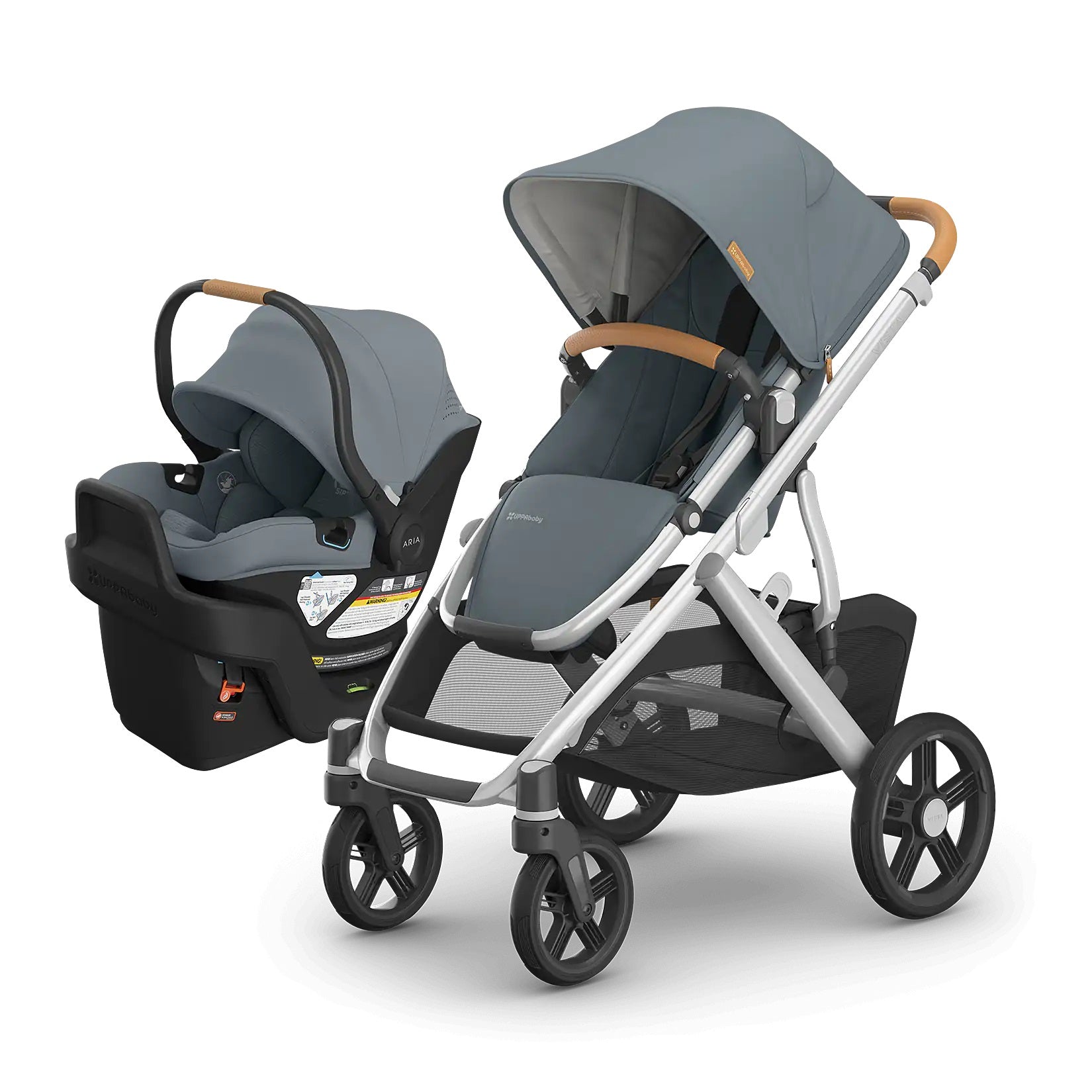 UPPAbaby VISTA V3 + ARIA V2 Travel System in Callum