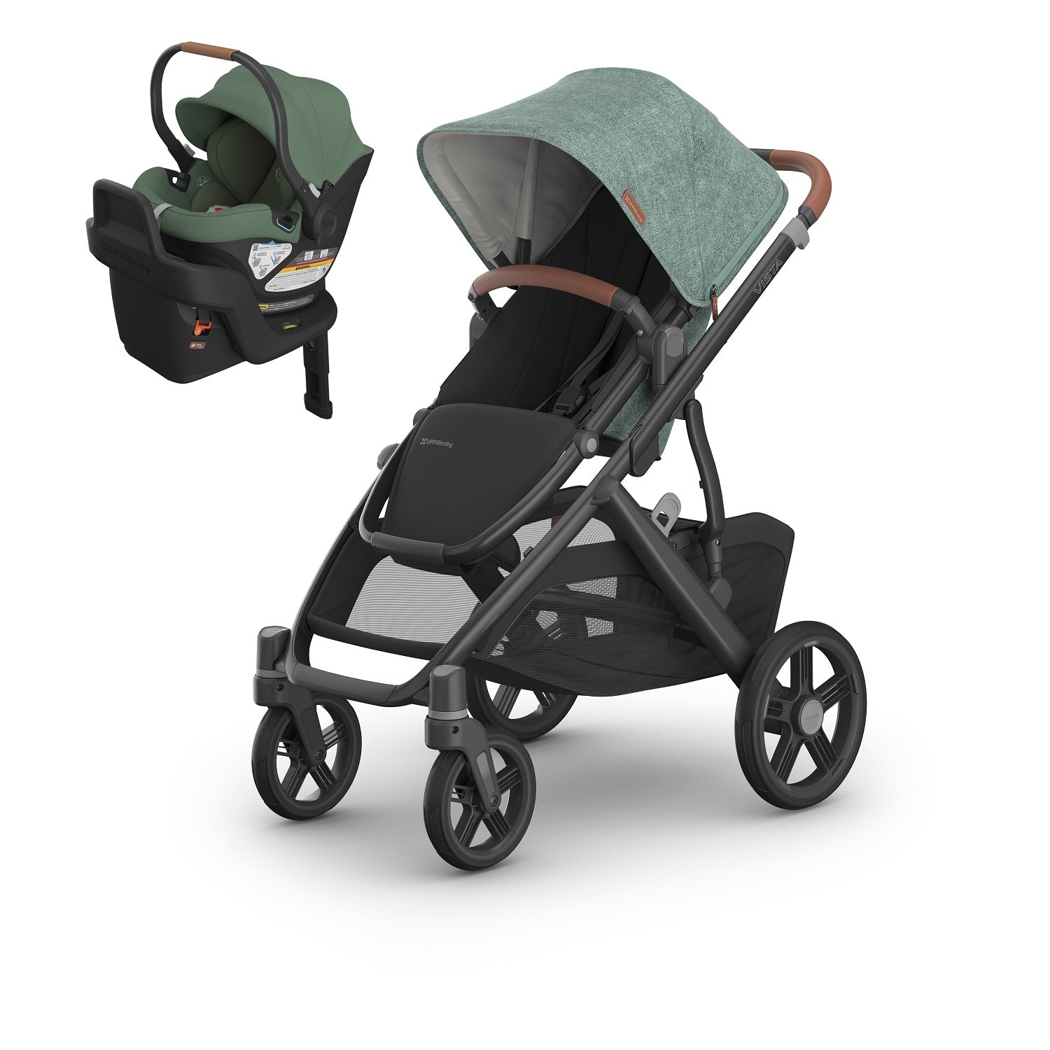 UPPAbaby Vista V3 + Aria Bundle in Gwen