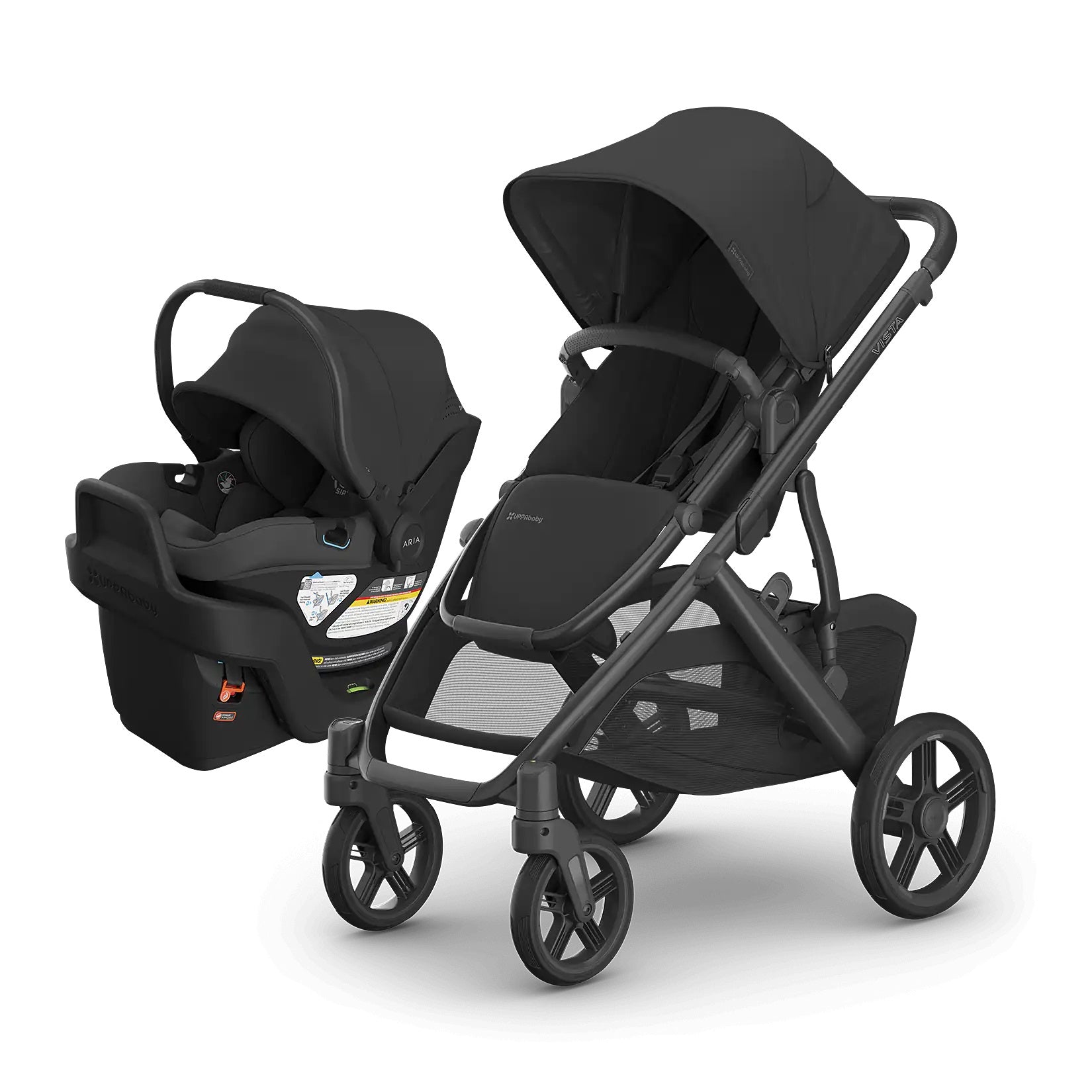UPPAbaby VISTA V3 + ARIA V2 Travel System in Jake