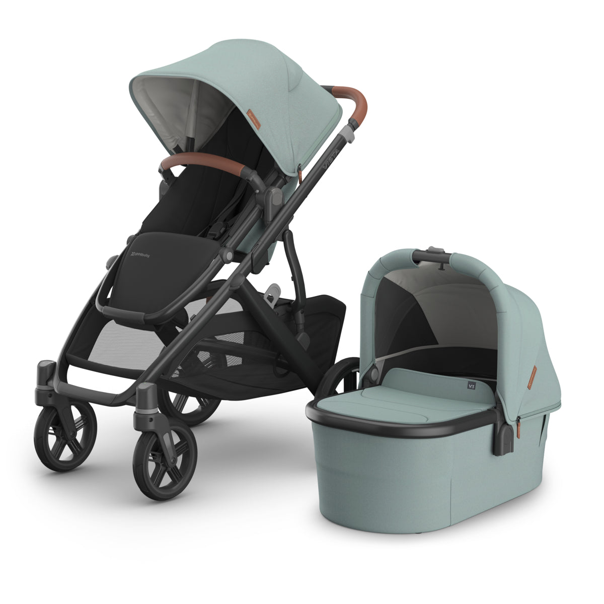 UPPAbaby Vista V3 + Bassinet V3 Bundle in Kenzi