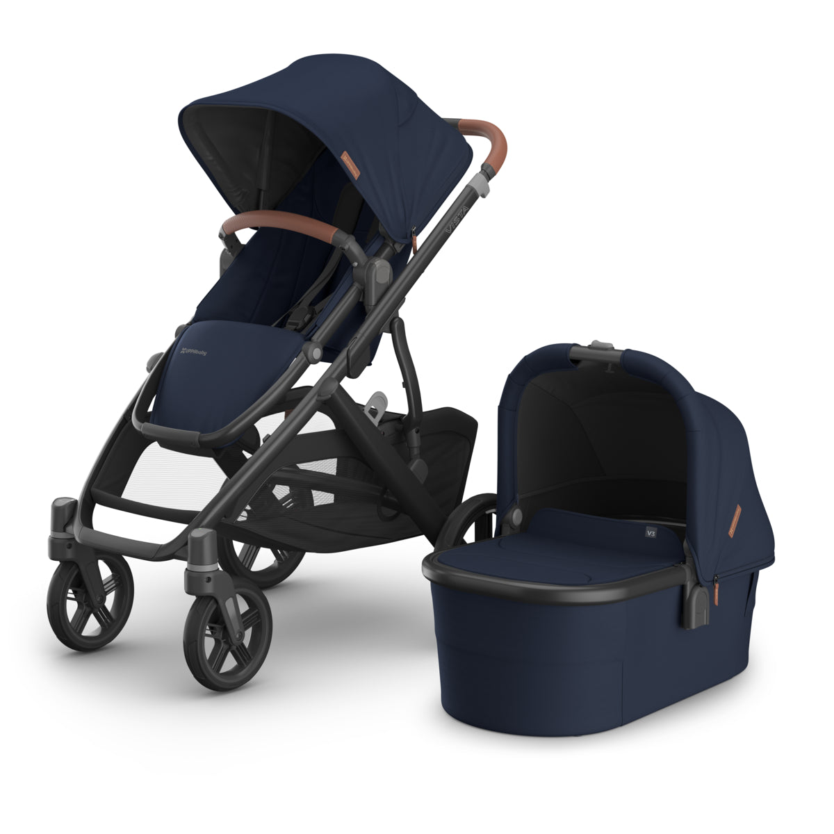 UPPAbaby Vista V3 + Bassinet V3 Bundle in Noa