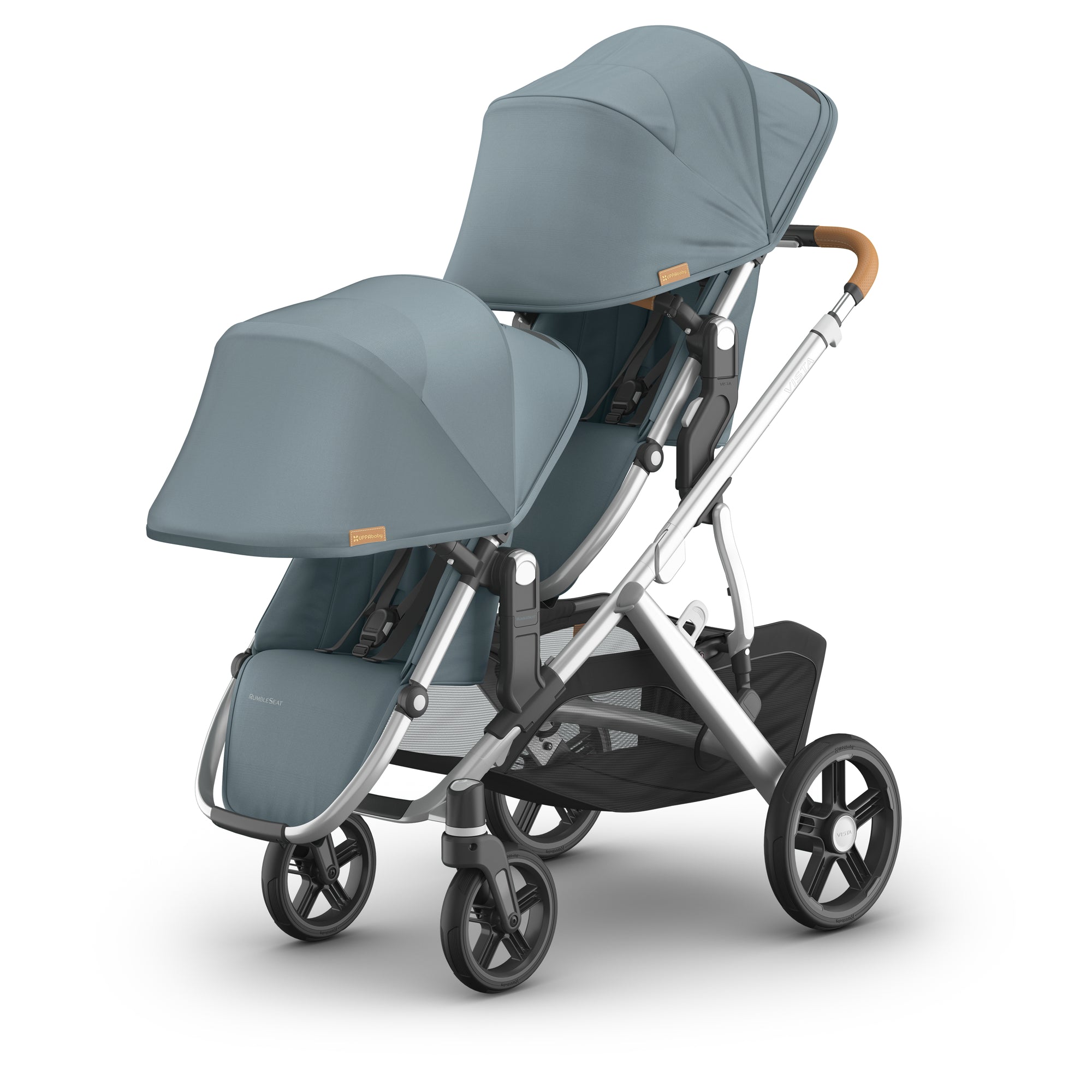 UPPAbaby Vista V3 + Mesa V3 + Upper Adapters + RumbleSeat V3 Bundle in Callum