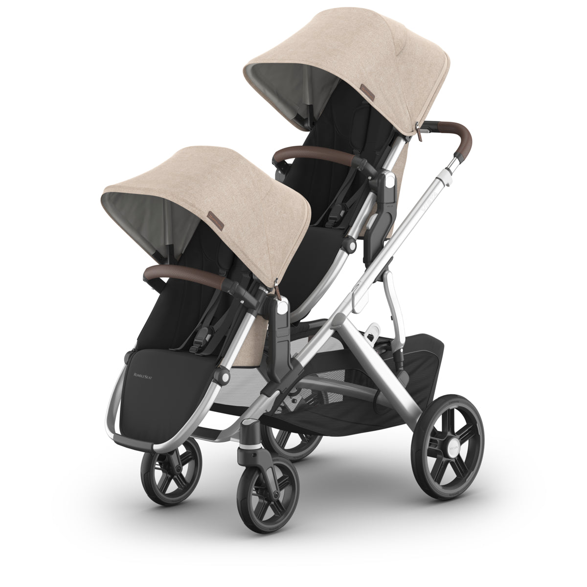 UPPAbaby Vista V3 + Mesa V3 + Upper Adapters + RumbleSeat V3 Bundle in Declan