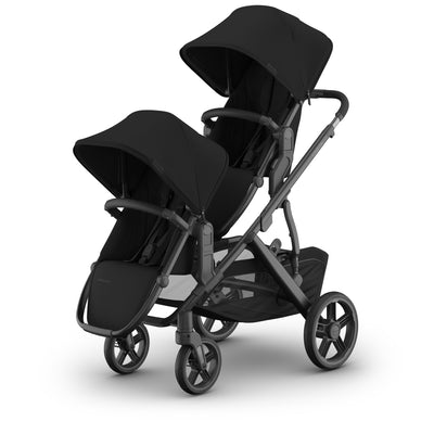 UPPAbaby VISTA V3 Stroller + Upper Adapters + RumbleSeat V3 Bundle in James