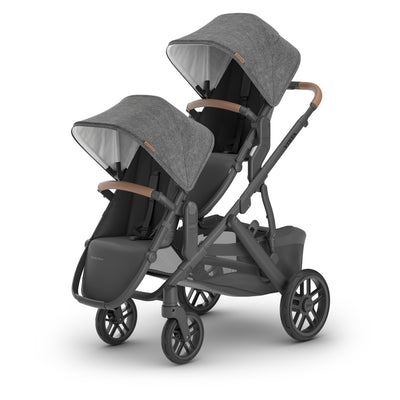 UPPAbaby VISTA V2 with RumbleSeat V2+ as double stroller