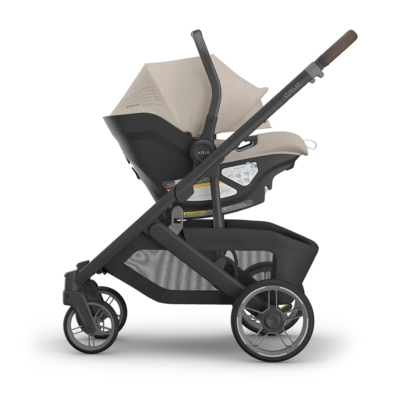 uppababy cruz replacement seat UPPAbaby CRUZ V3 + ARIA V2 Travel System