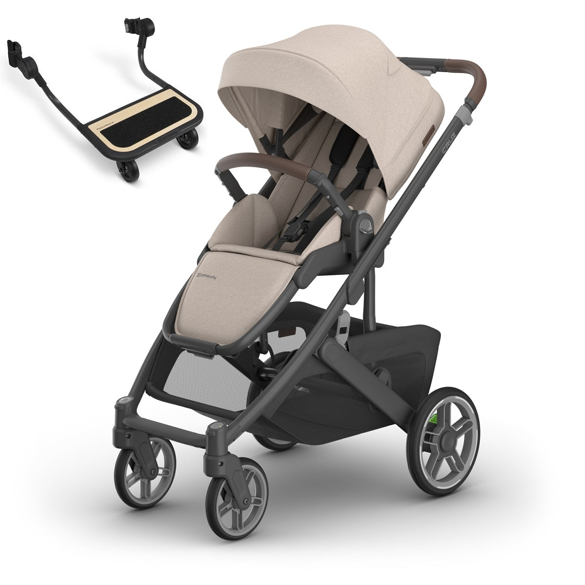 UPPAbaby CRUZ V3 + PiggyBack Bundle in Ada