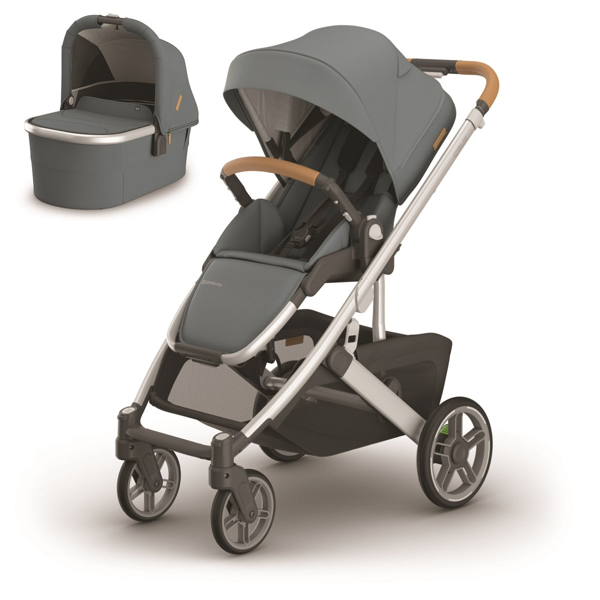 UPPAbaby CRUZ V3 + Bassinet V3 Bundle in Callum
