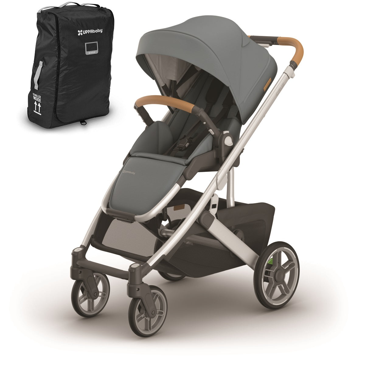 UPPAbaby CRUZ V3 + Travel Bag Bundle in Callum