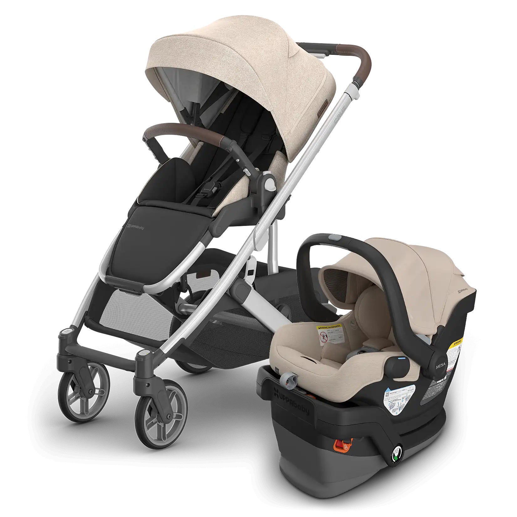 UPPAbaby CRUZ V3 + MESA V3 Travel System in Declan