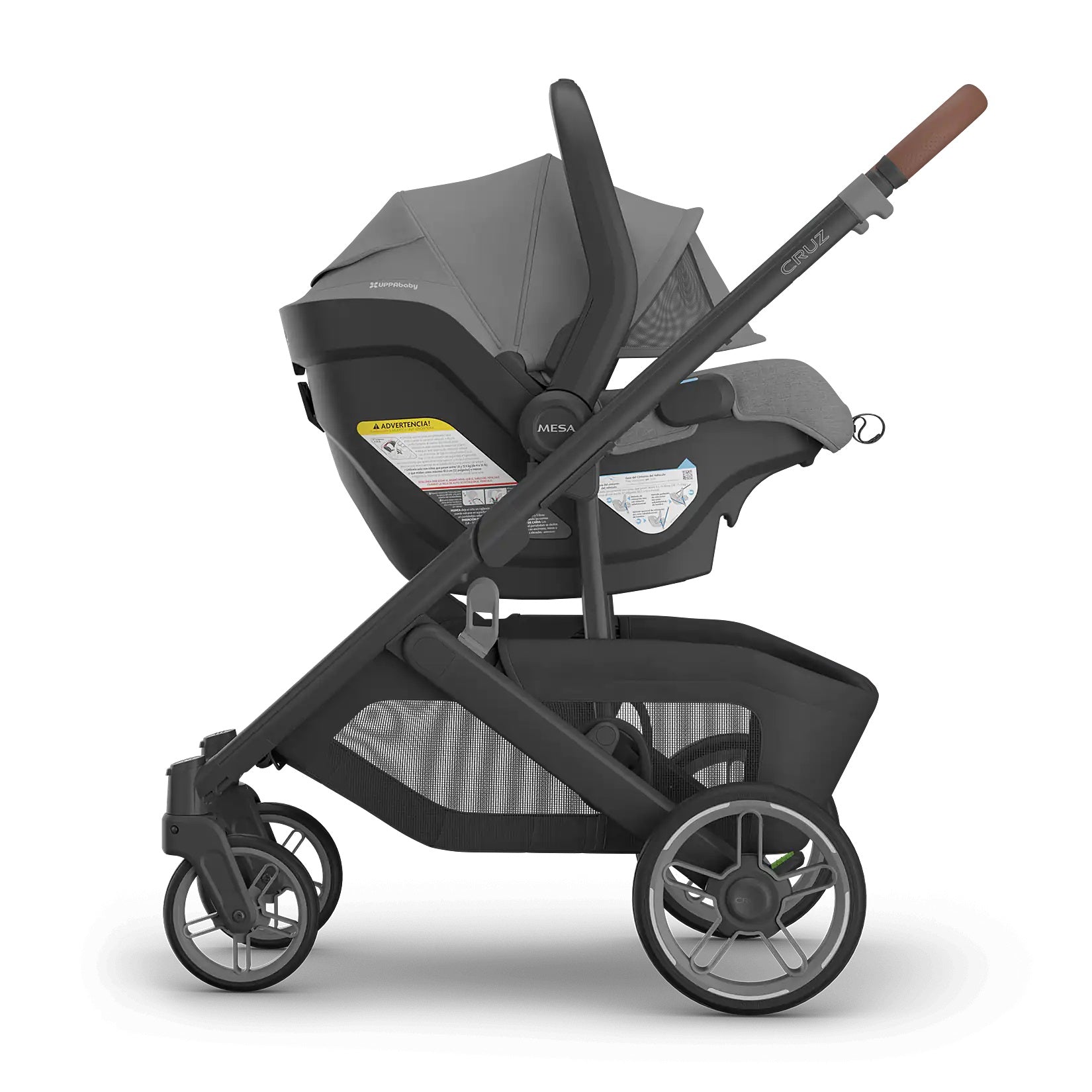 UPPAbaby CRUZ V3 + MESA V3 Travel System in Greyson