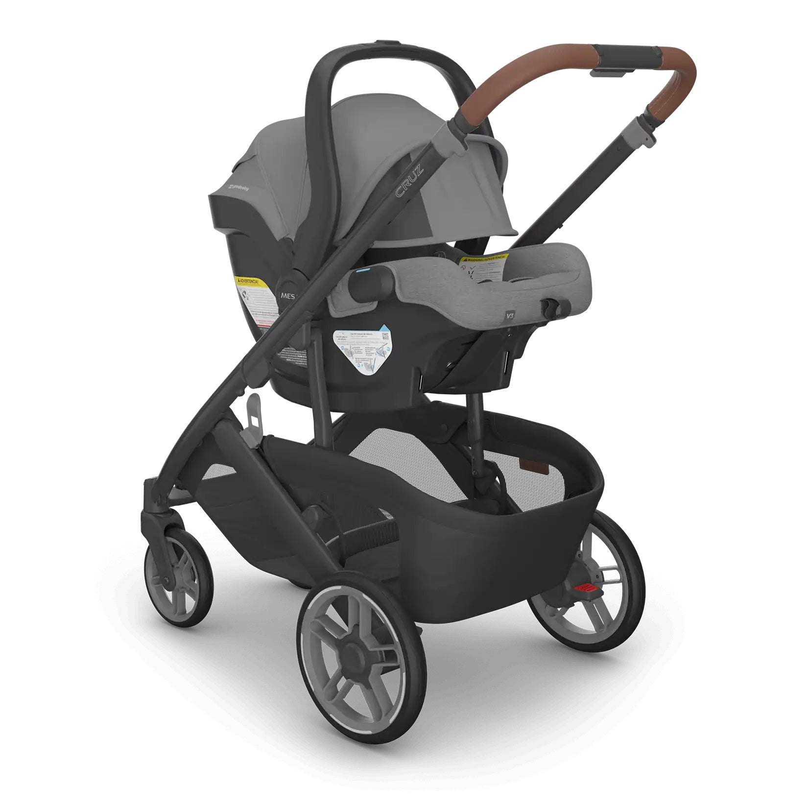 UPPAbaby CRUZ V3 + MESA V3 Travel System in Greyson