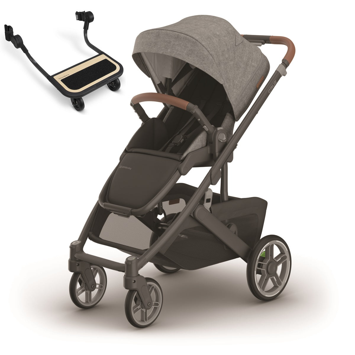 UPPAbaby CRUZ V3 + PiggyBack Bundle in Greyson