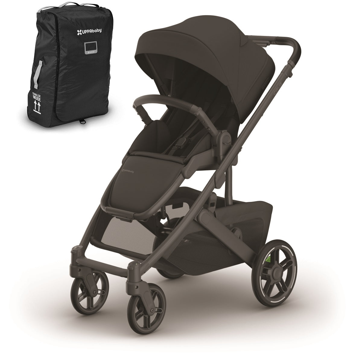UPPAbaby CRUZ V3 + Travel Bag Bundle in Jake