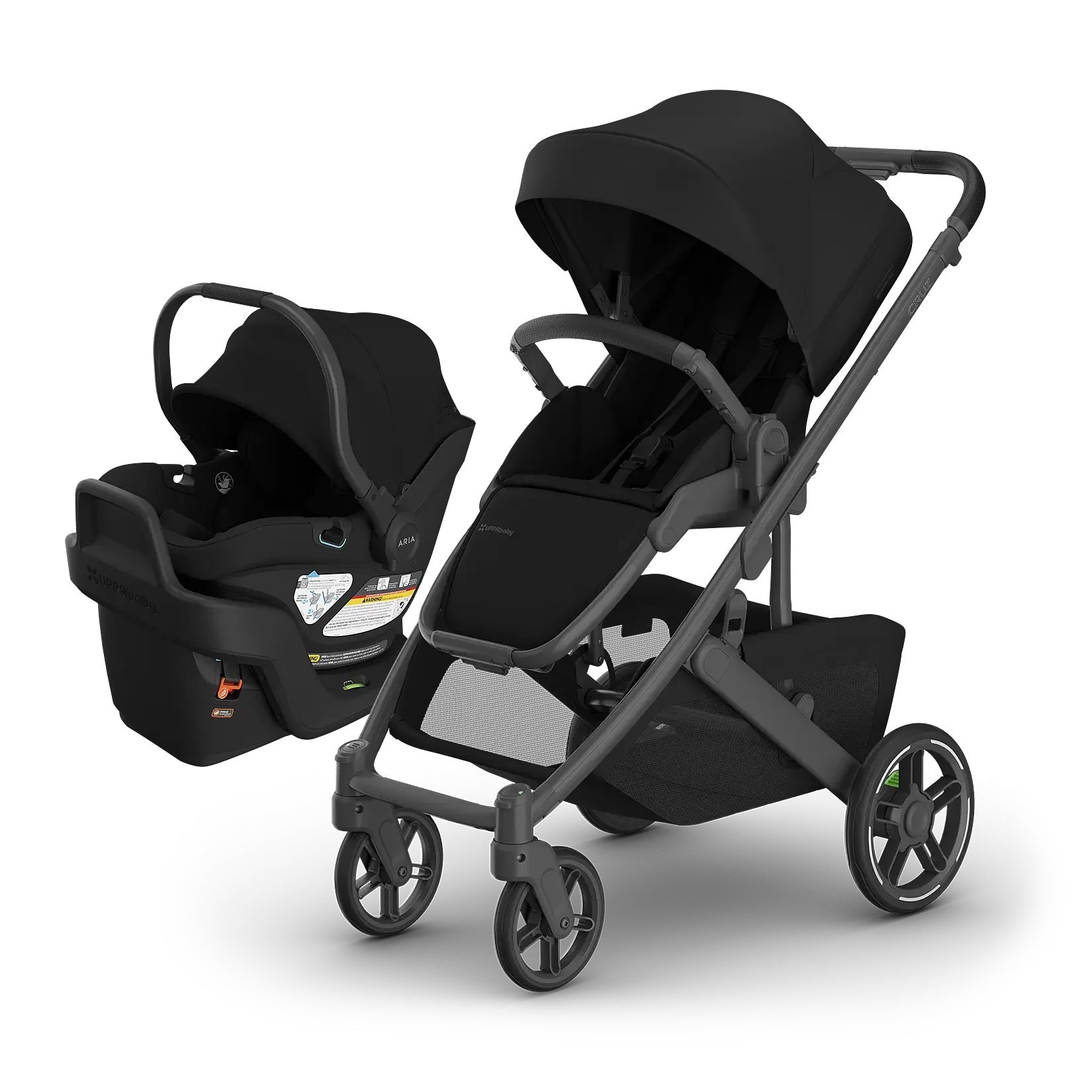 UPPAbaby CRUZ V3 + ARIA V2 Travel System in James