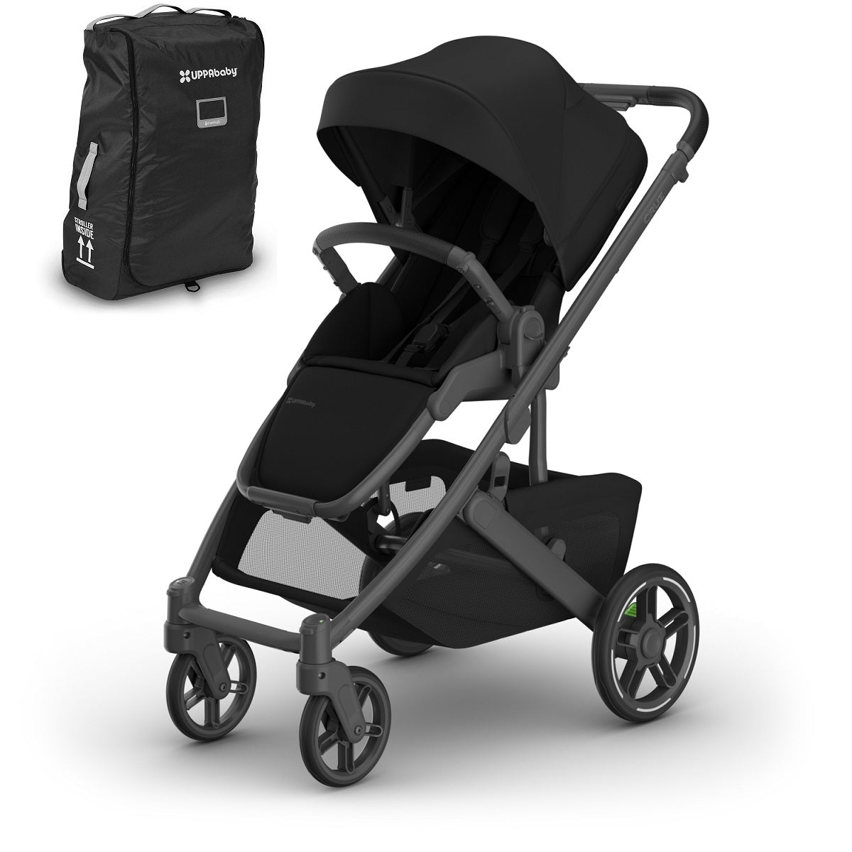 UPPAbaby CRUZ V3 + Travel Bag Bundle in James