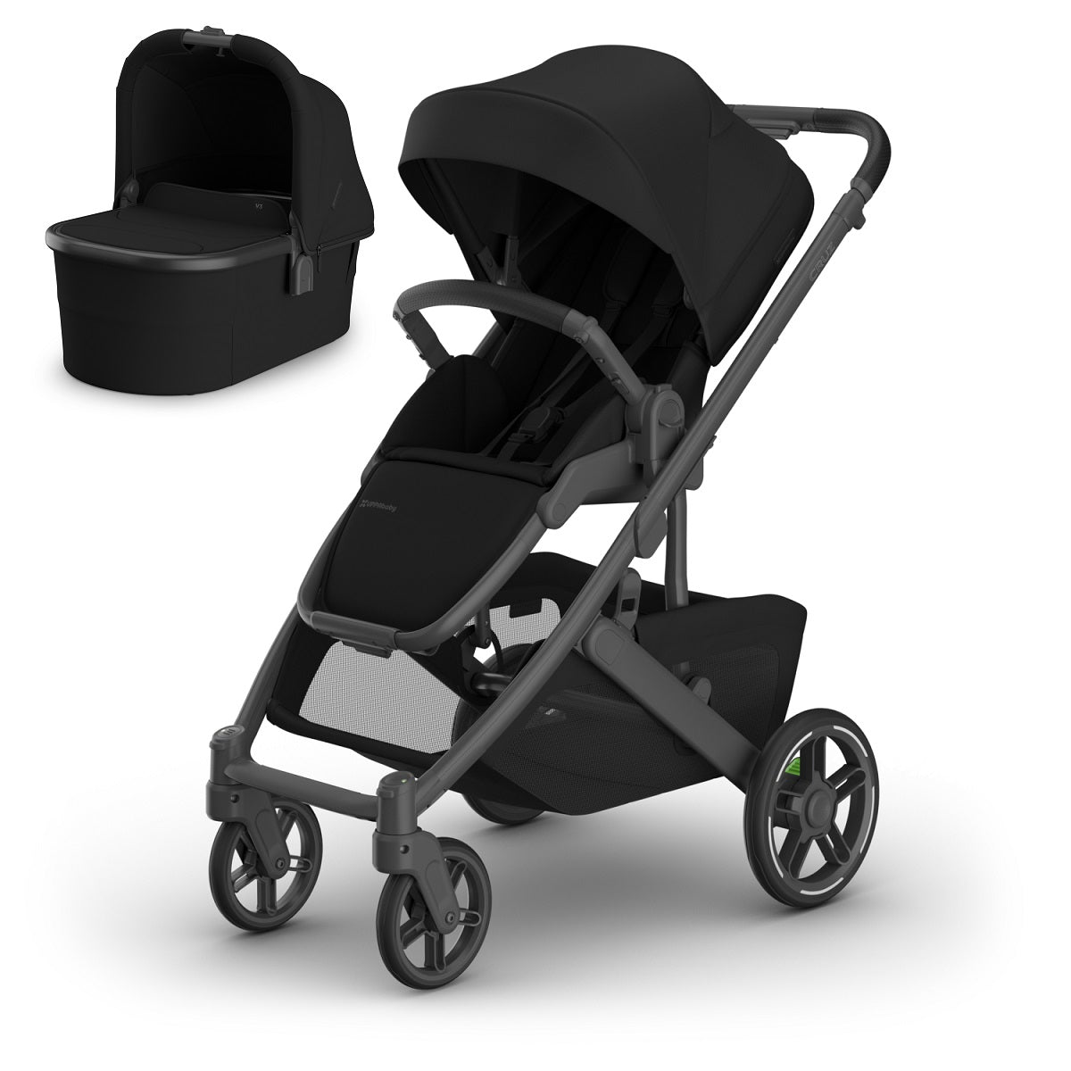 UPPAbaby CRUZ V3 + Bassinet V3 Bundle in James