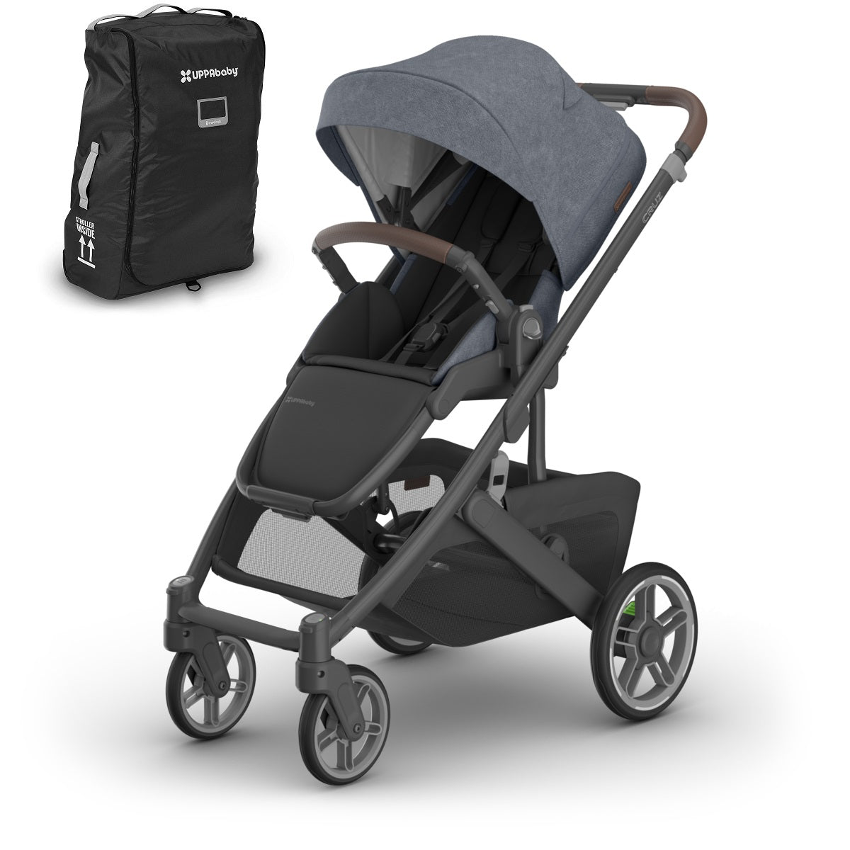 UPPAbaby CRUZ V3 + Travel Bag Bundle in Julian