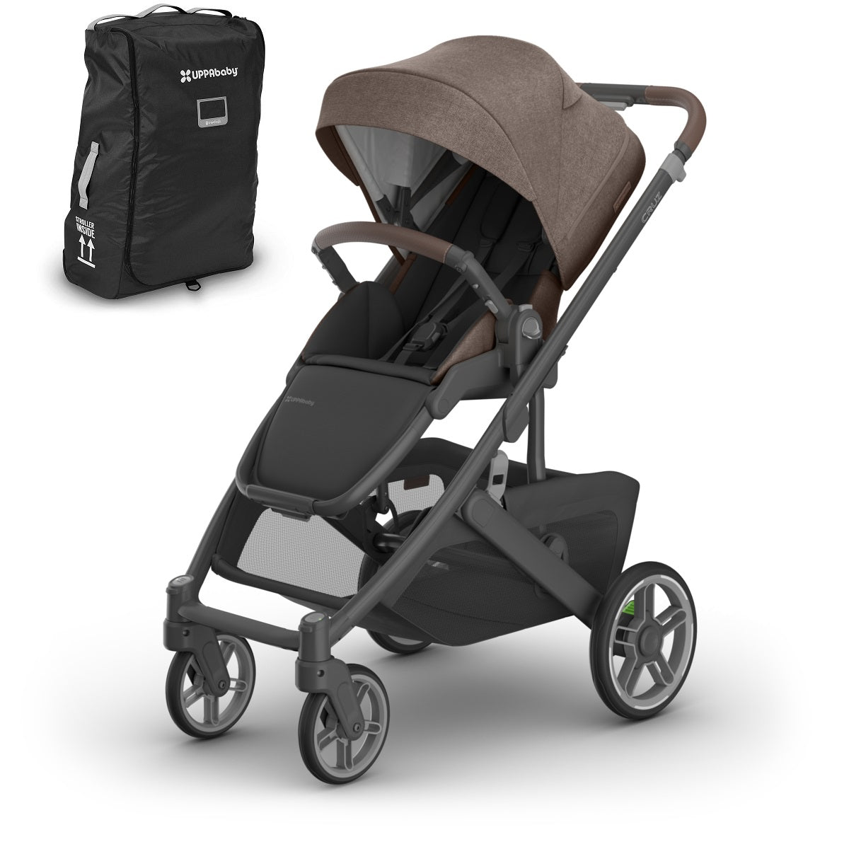 UPPAbaby CRUZ V3 + Travel Bag Bundle in Owen