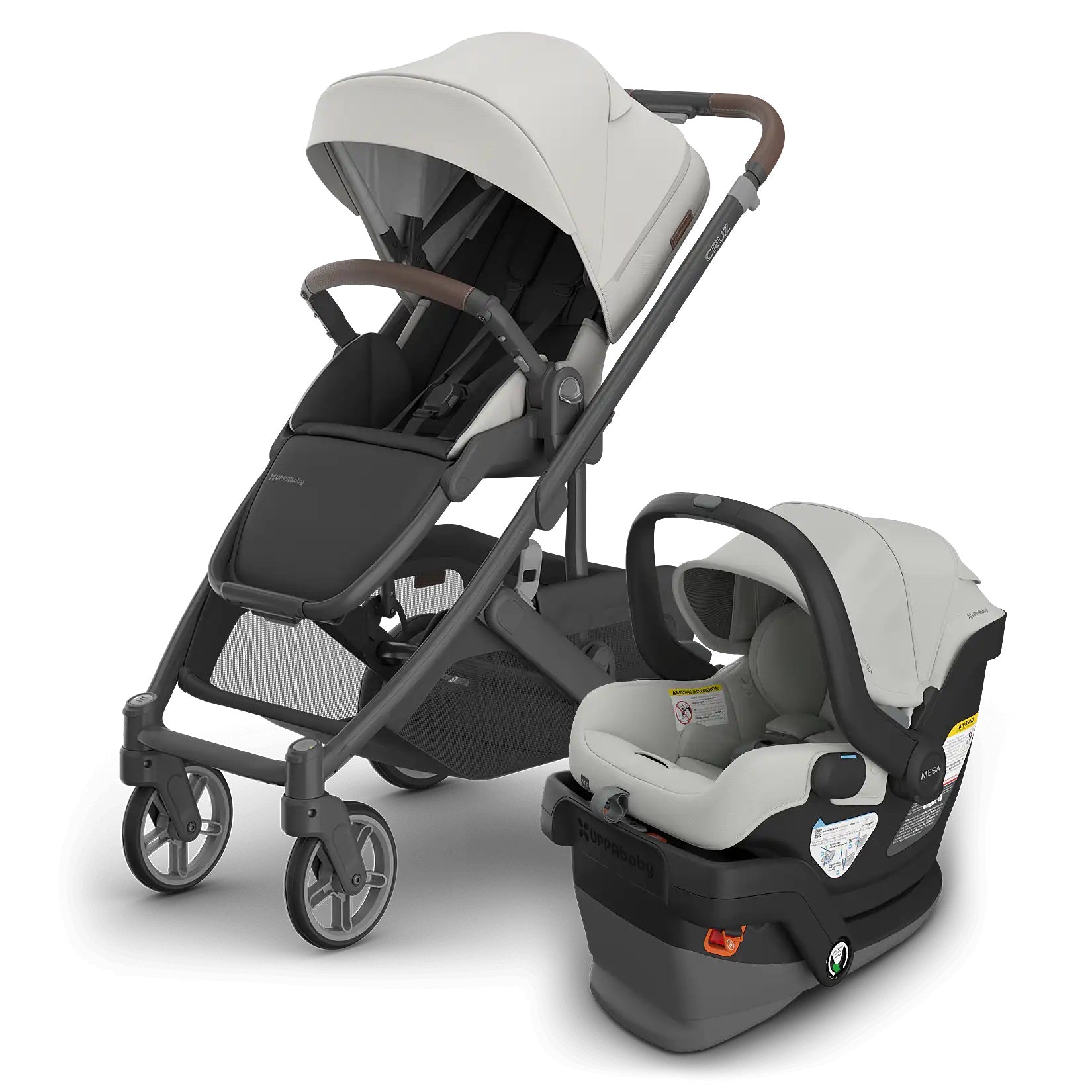 UPPAbaby CRUZ V3 + MESA V3 Travel System in Savannah