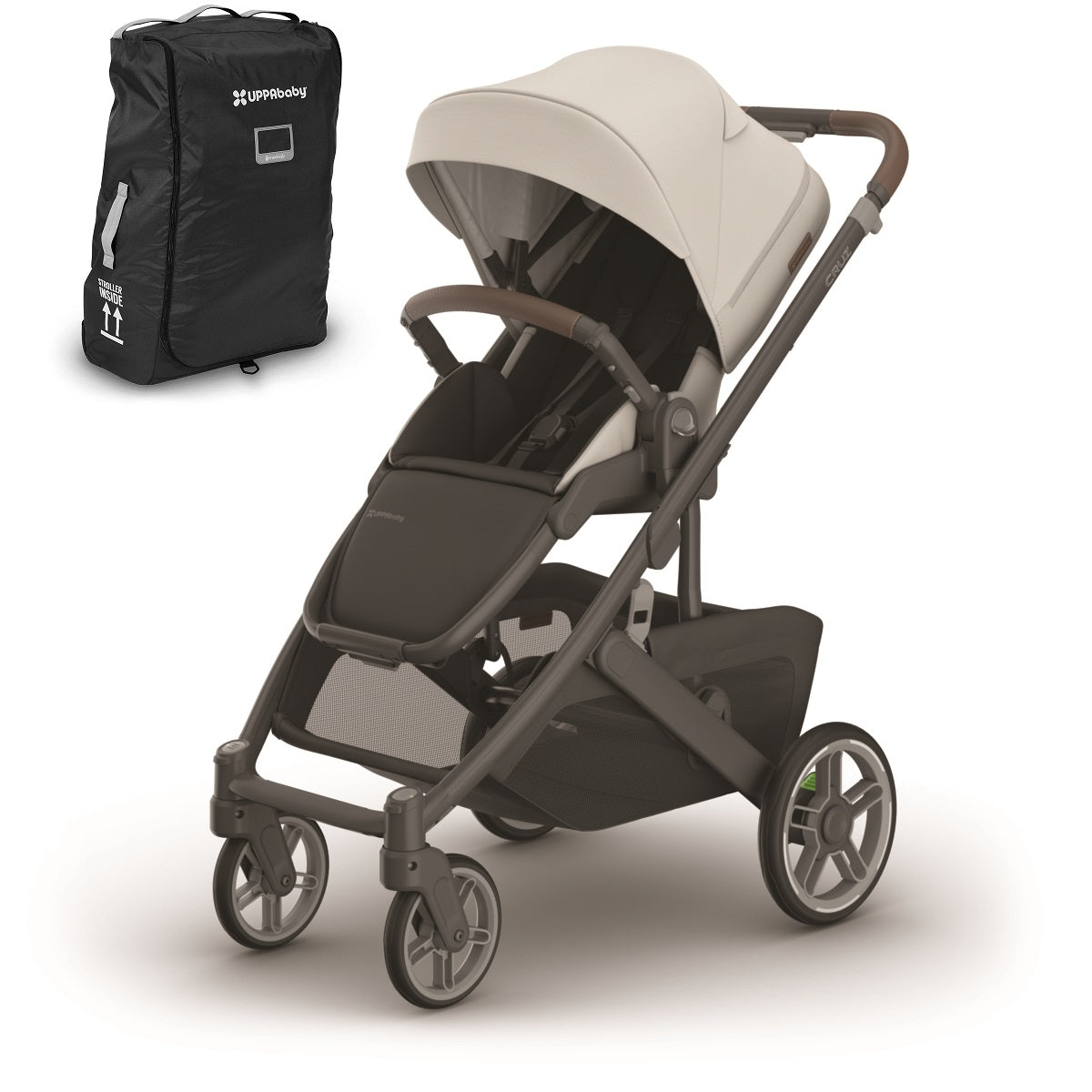 UPPAbaby CRUZ V3 + Travel Bag Bundle in Savannah