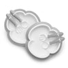 BABYBJÖRN Baby Plate, Spoon & Fork, 2 Sets in Gray