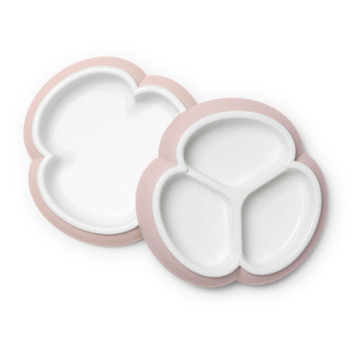 BABYBJÖRN Baby Plate Set, 2-pack in powder pink