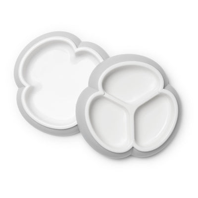BABYBJÖRN Baby Plate Set, 2-pack in gray