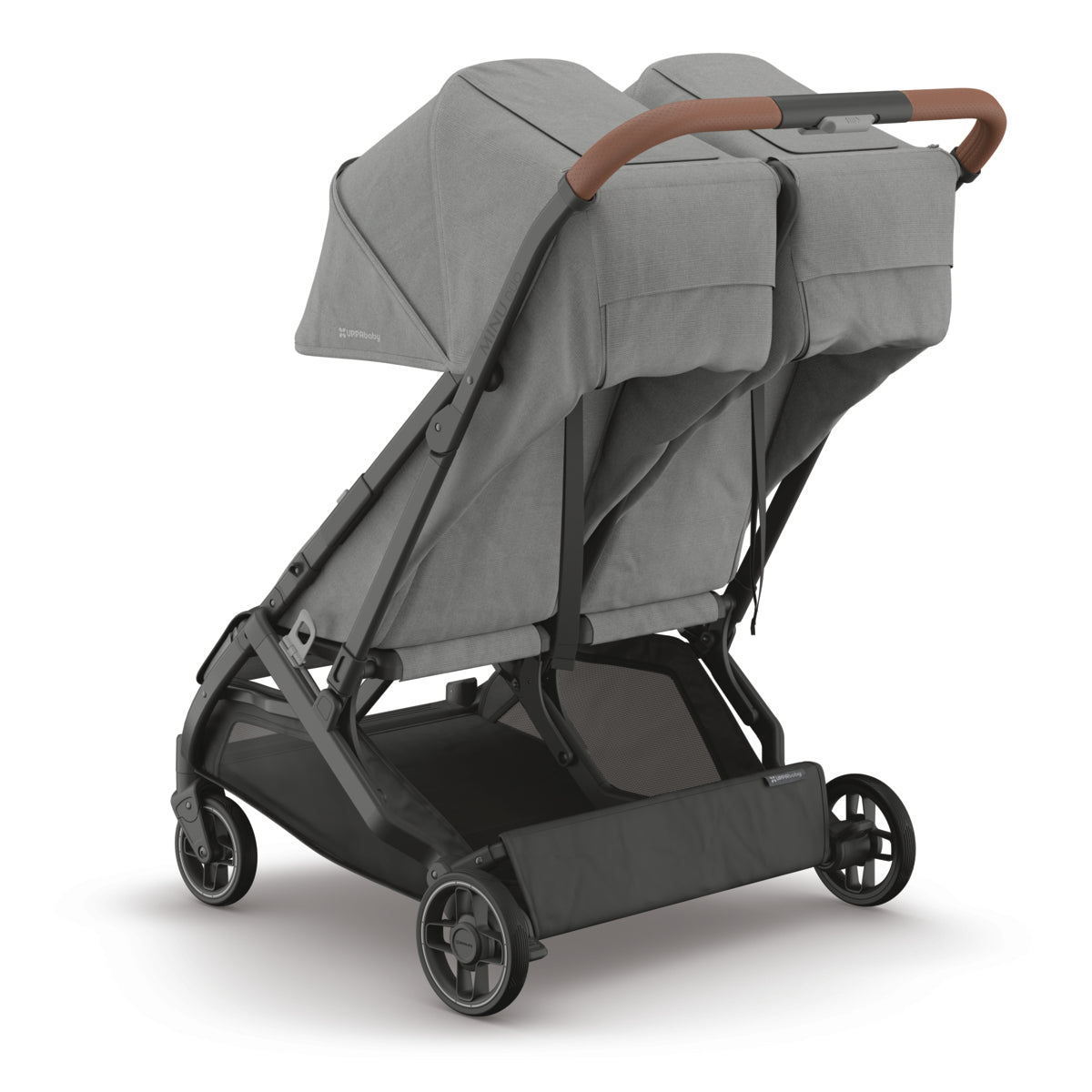 mini uppababy UPPAbaby MINU Duo Stroller + 2 SnackTray Bundle