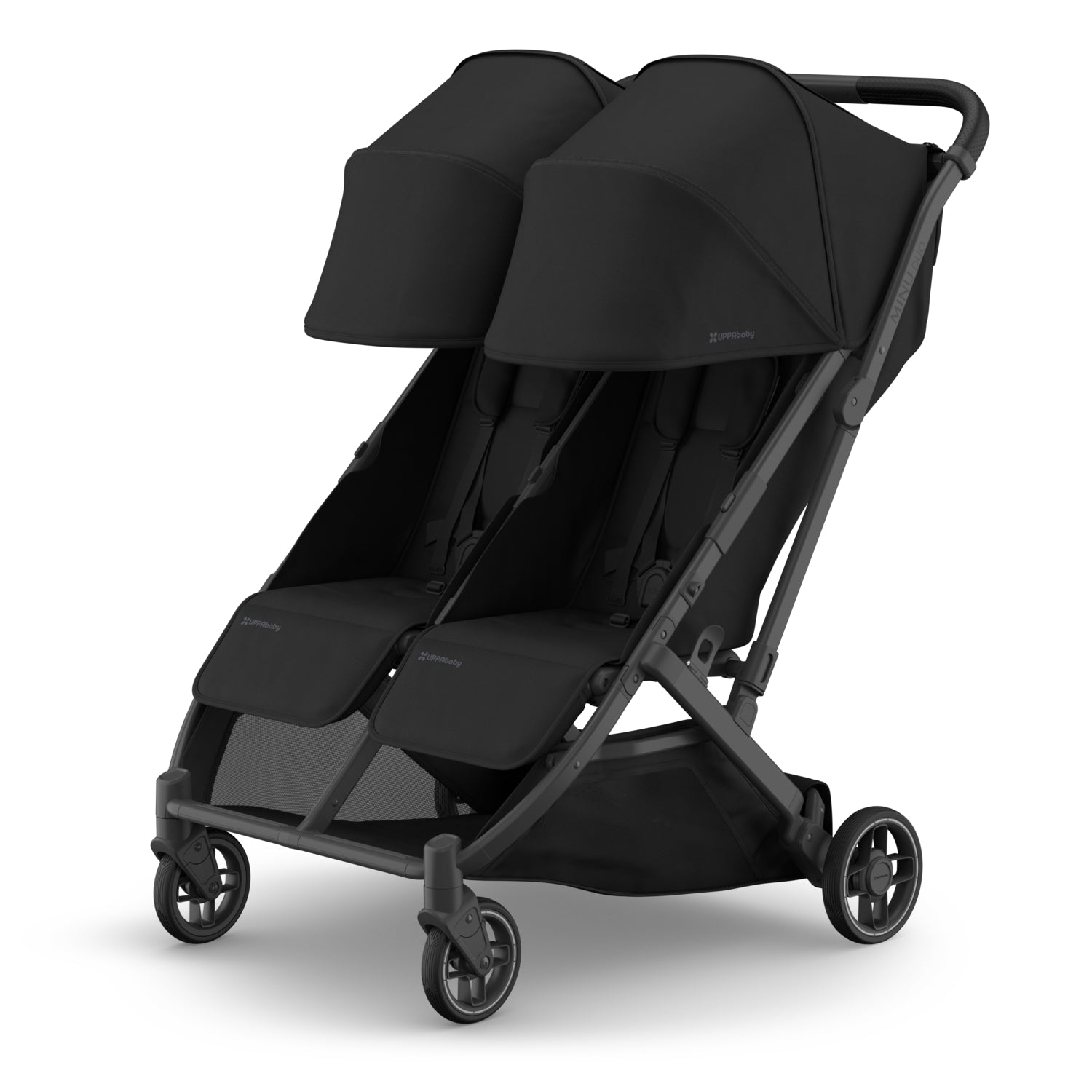 UPPAbaby MINU Duo Stroller + Travel Bag Bundle in James